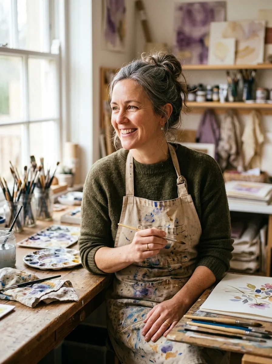 Marta Kim, watercolor instructor