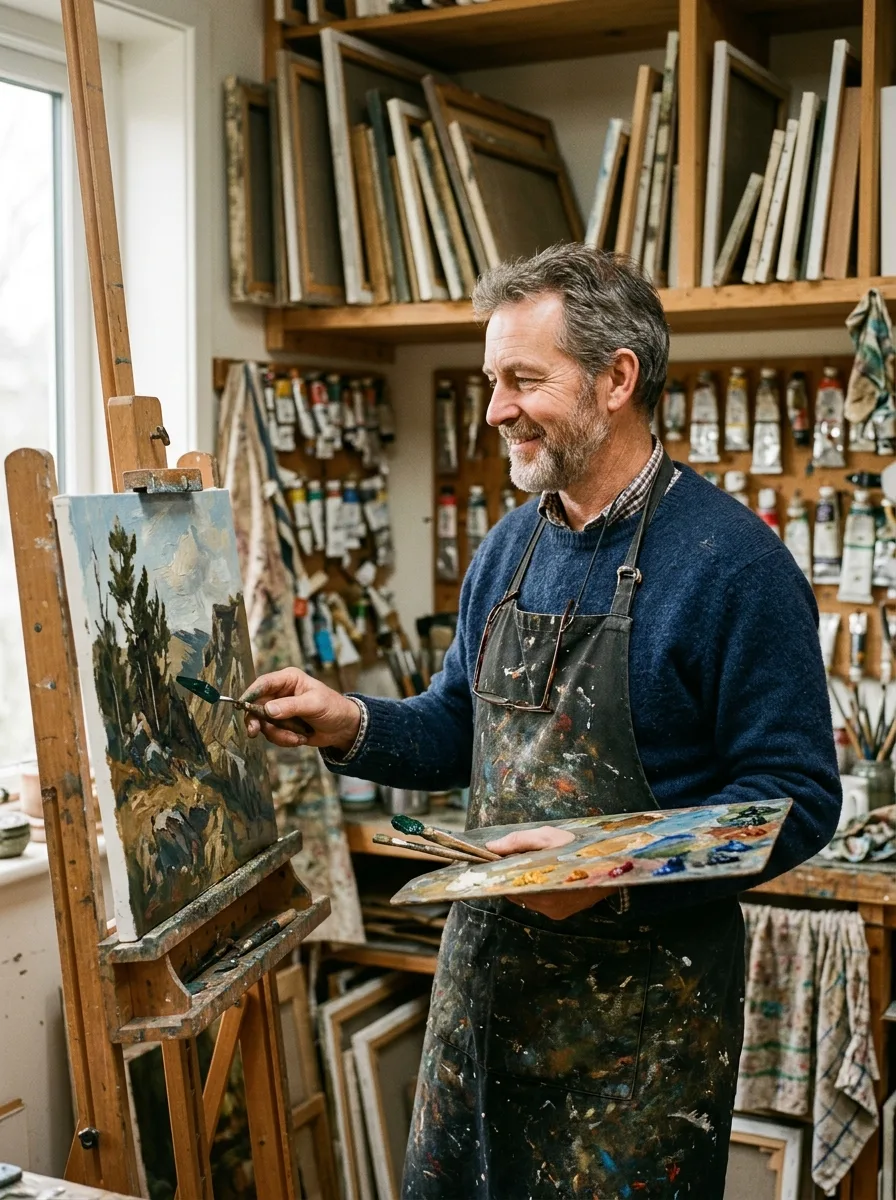 Oleg Prist, oil-painting instructor